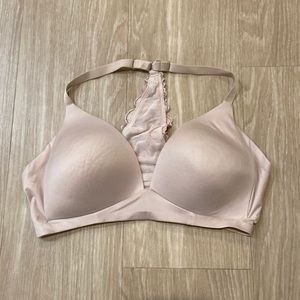 Pale pink racer back Aerie bralette